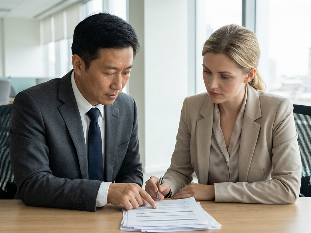 外贸企业与银行贸易金融人员沟通单据